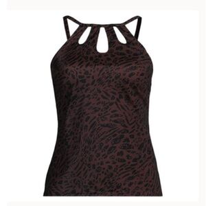 Lands’ End Women’s Keyhole Tankini Top